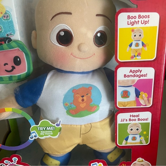 CoComelon Official Boo Boo JJ Feature Plush - Boo Boo Areas Light Up NIB - Picture 6 of 13